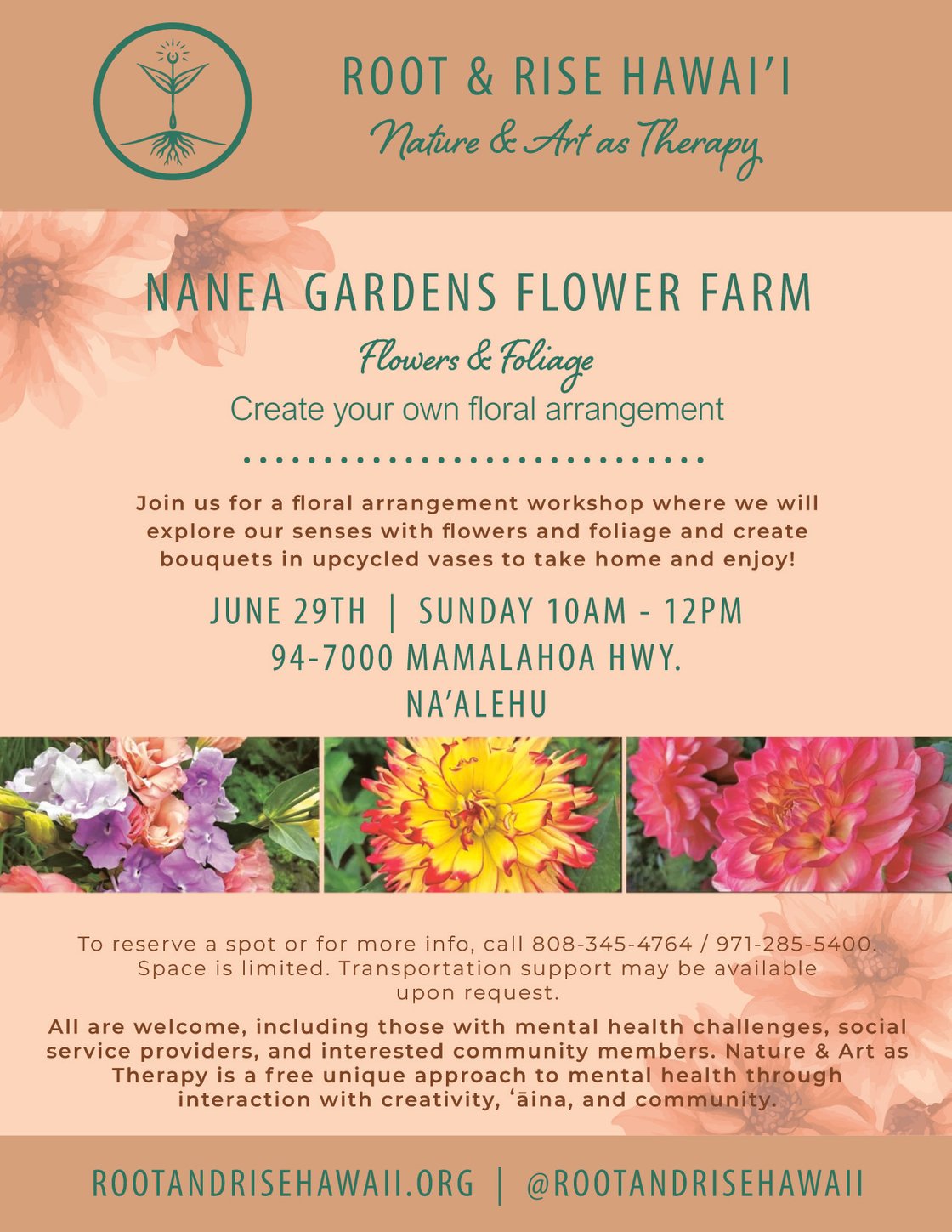 root and rise june 2025 workshop